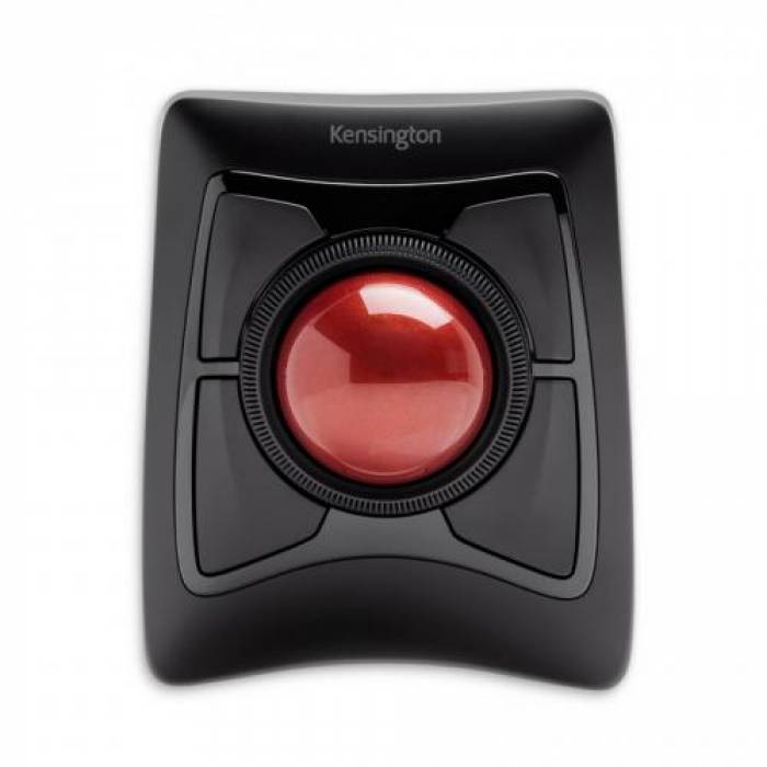 Mouse Optic Kensington ExpertMouse Trackball, USB Wireless, Black