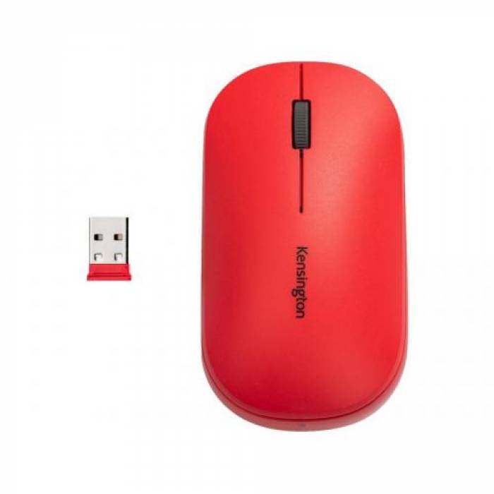 Mouse Optic Kensington K75352WW, Bluetooth, Red