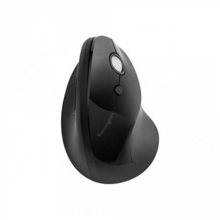 Mouse Optic Kensington Pro Fit Ergo Vertical, USB Wireless, Black