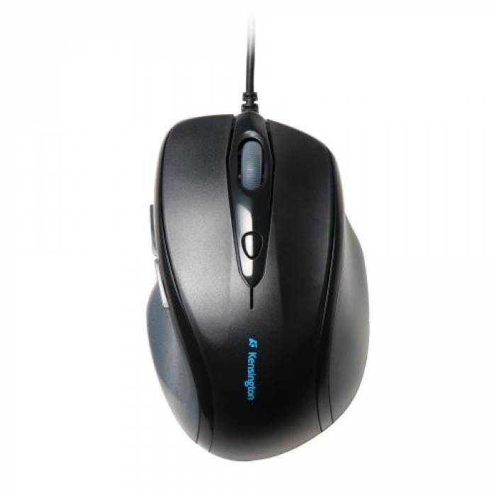 Mouse optic Kensington Pro Fit Full Sized, USB/PS2, Black
