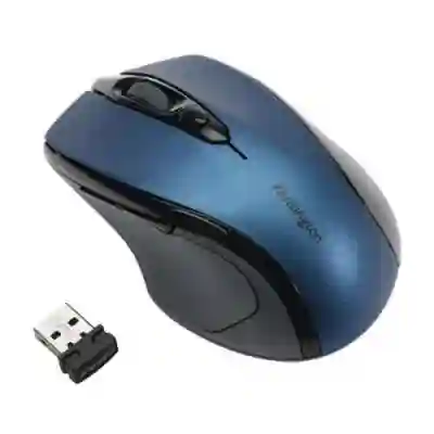 Mouse Optic Kensington Pro Fit Mid Size, USB Wireless, Black-Blue