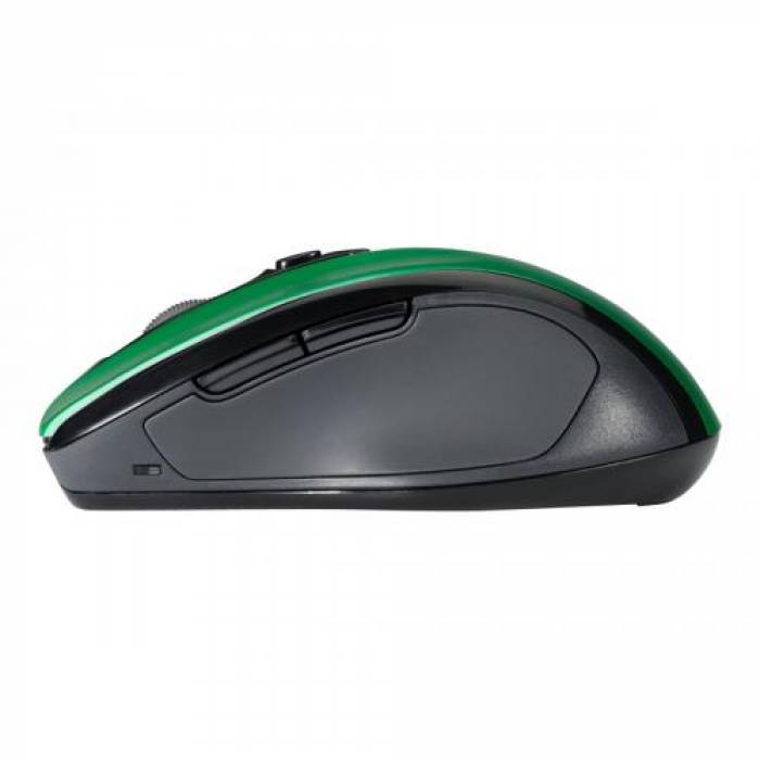 Mouse Optic Kensington Pro Fit Mid Size, USB Wireless, Black-Green