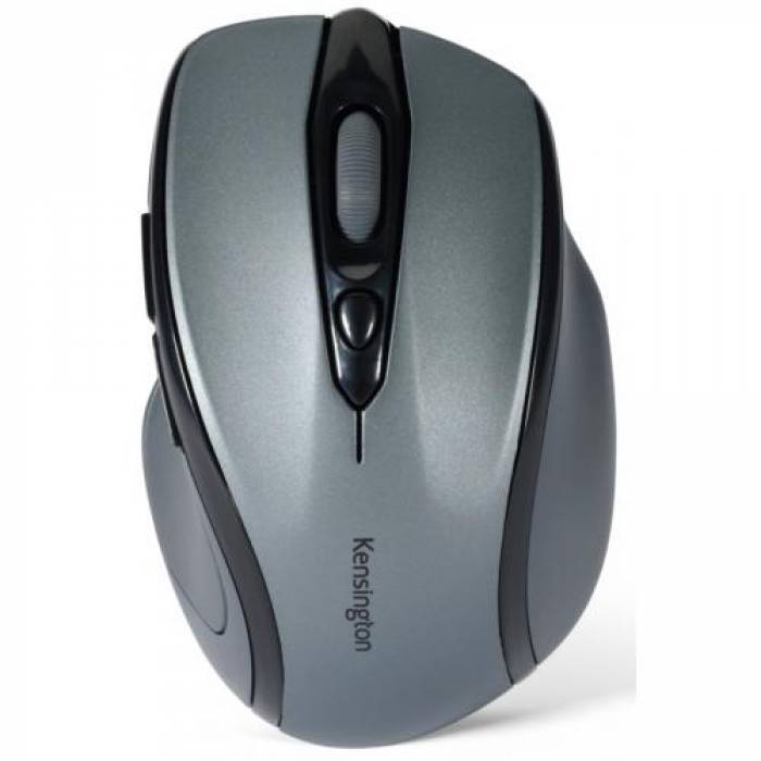 Mouse Optic Kensington Pro Fit Mid Size, USB Wireless, Black-Grey