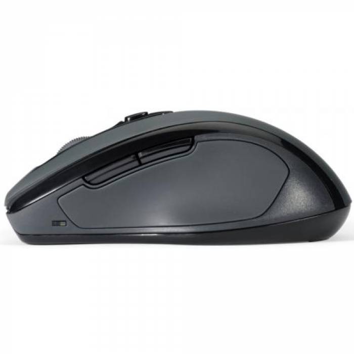 Mouse Optic Kensington Pro Fit Mid Size, USB Wireless, Black-Grey