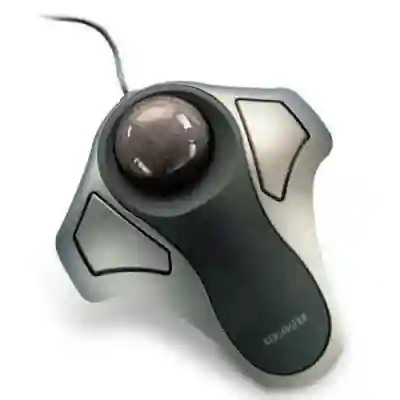 Mouse Optic Kensington Trackball Orbit, USB + PS/2, Black-Silver