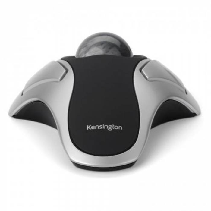 Mouse Optic Kensington Trackball Orbit, USB + PS/2, Black-Silver