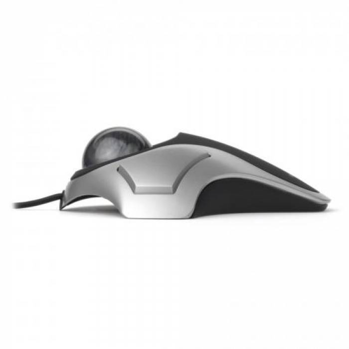 Mouse Optic Kensington Trackball Orbit, USB + PS/2, Black-Silver