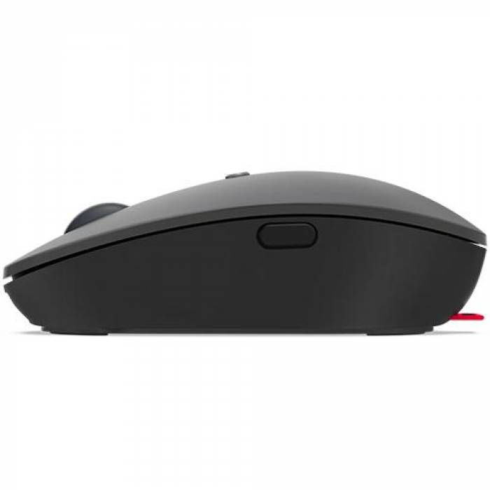 Mouse Optic Lenovo Go, USB-C Wireless, Thunder Black