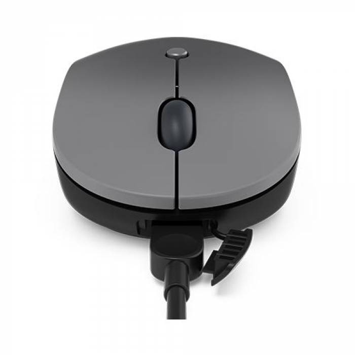 Mouse Optic Lenovo Go, USB-C Wireless, Thunder Black