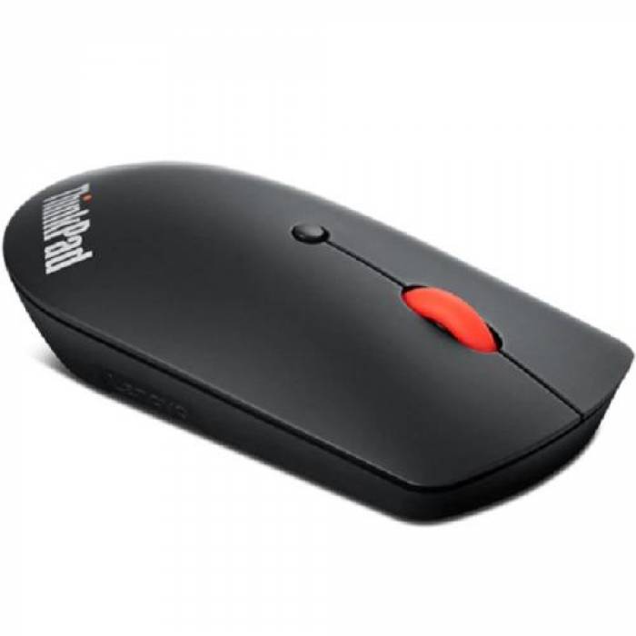 Mouse Optic Lenovo ThinkPad Silent, Bluetooth, Black