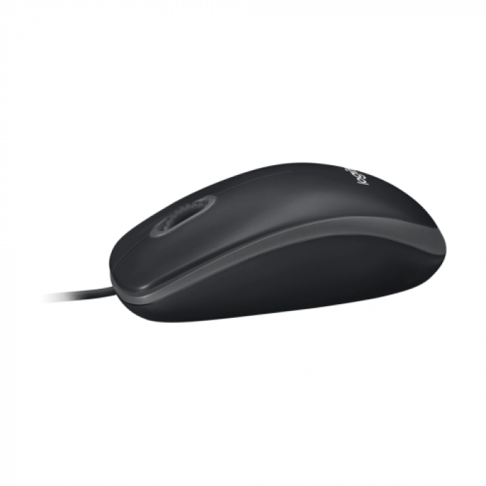 Mouse Optic Logitech B100, USB, Black