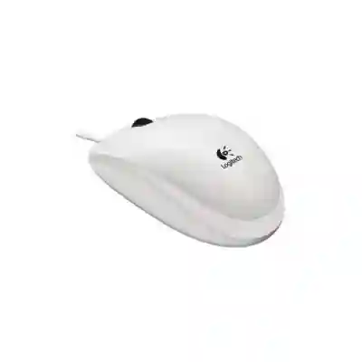 Mouse Optic Logitech B100, USB, White