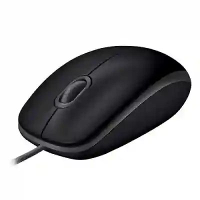 Mouse Optic Logitech B110 Silent, USB, Black