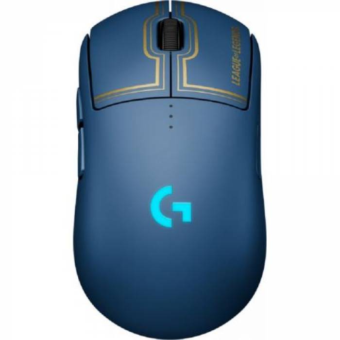 Mouse Optic Logitech G Pro League of Legends, USB, Blue