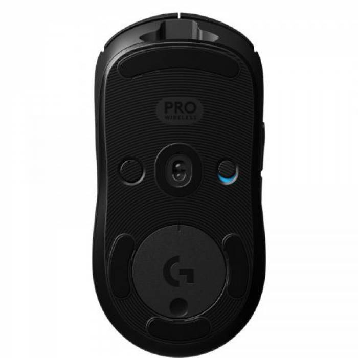 Mouse Optic Logitech G Pro LightSpeed, RGB LED, USB Wireless, Black