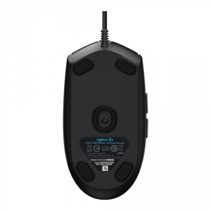 Mouse Optic Logitech G102, USB, Black
