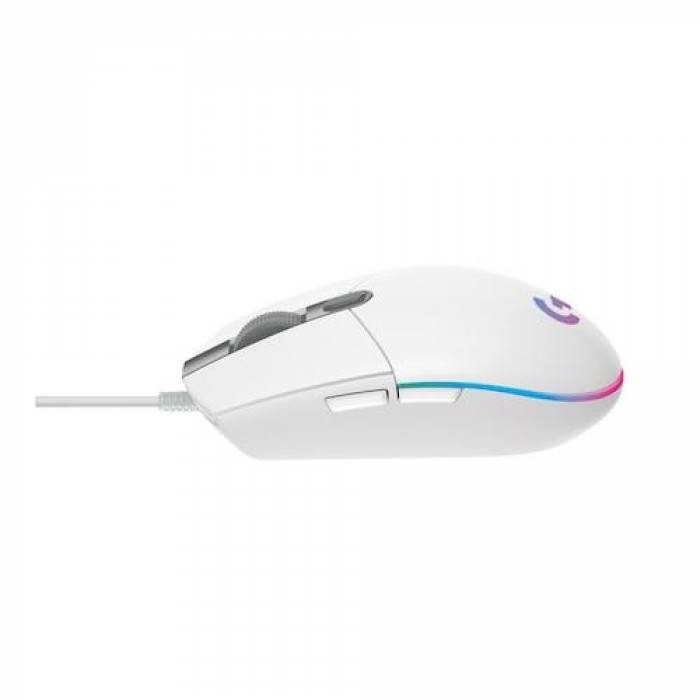Mouse Optic Logitech G102, USB, White