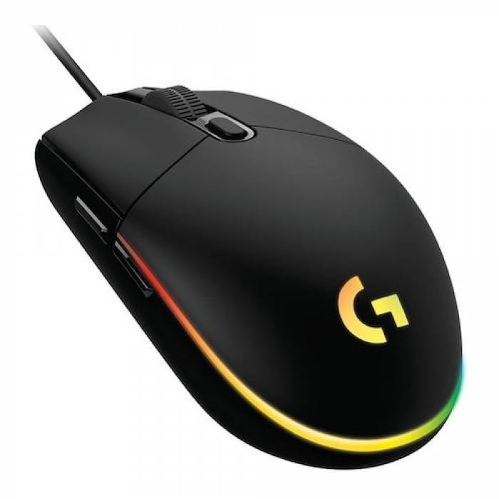 Mouse Optic Logitech G203, USB, Black