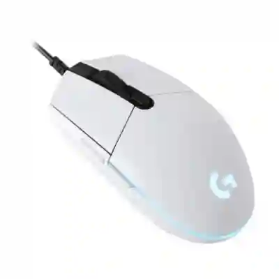 Mouse Optic Logitech G203, USB, White