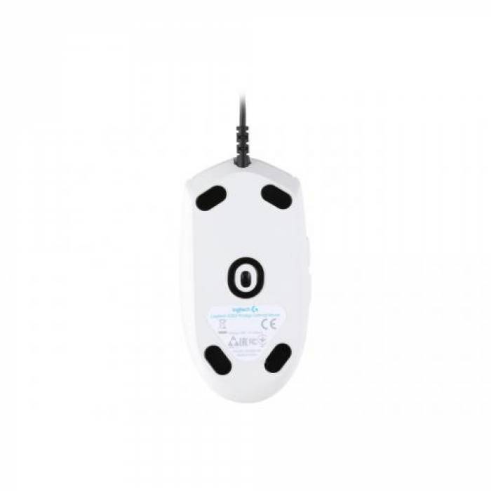 Mouse Optic Logitech G203, USB, White