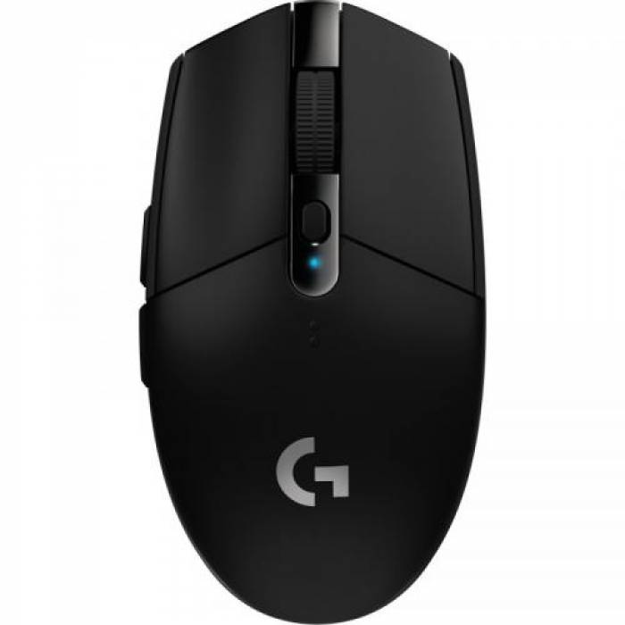 Mouse Optic Logitech G305 Lightspeed, USB Wireless, Black 