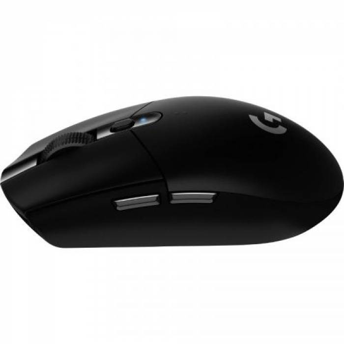 Mouse Optic Logitech G305 Lightspeed, USB Wireless, Black 