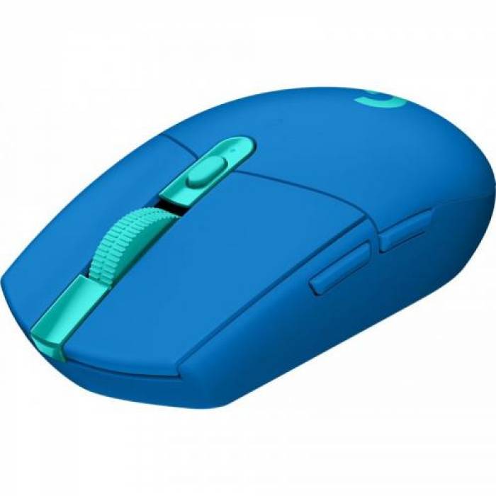 Mouse Optic Logitech G305 Lightspeed, USB Wireless, Blue
