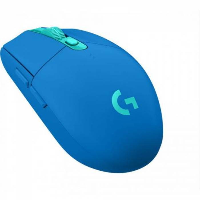 Mouse Optic Logitech G305 Lightspeed, USB Wireless, Blue