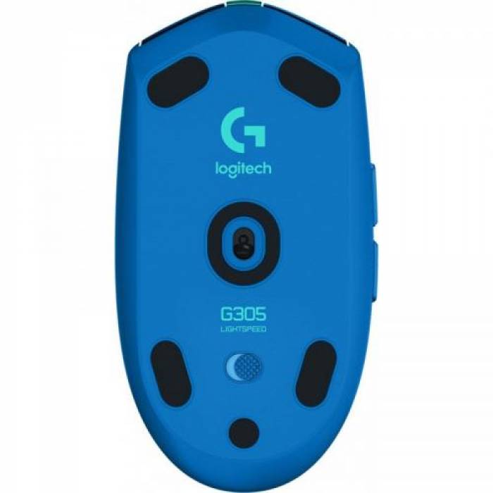 Mouse Optic Logitech G305 Lightspeed, USB Wireless, Blue