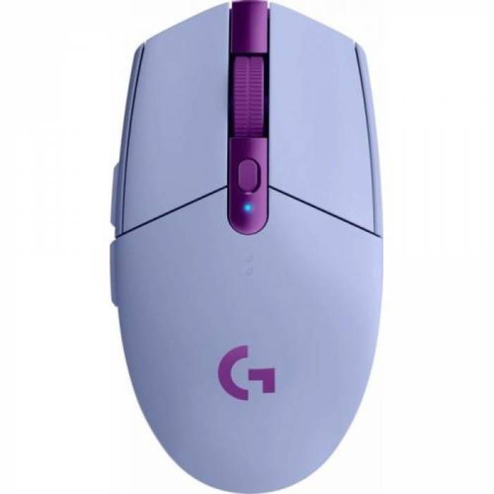 Mouse Optic Logitech G305 Lightspeed, USB Wireless, Lilac
