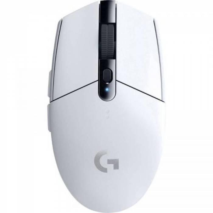 Mouse Optic Logitech G305 Lightspeed, USB Wireless, White