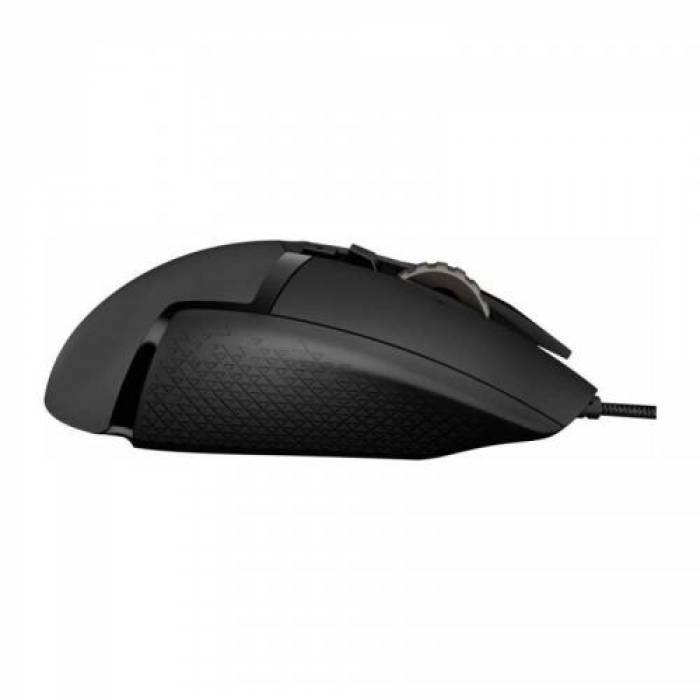 Mouse Optic Logitech G502 HERO, RGB LED, USB, Black