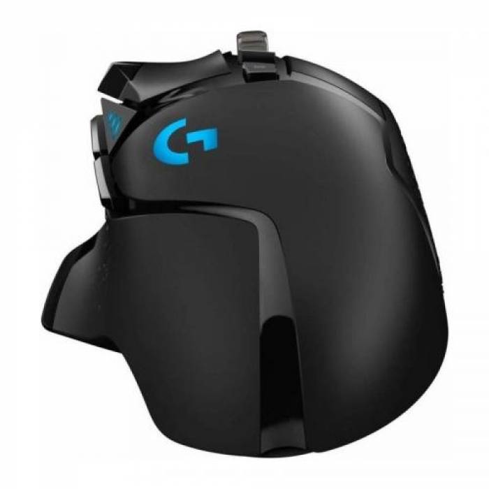 Mouse Optic Logitech G502 HERO, RGB LED, USB, Black