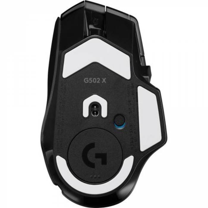 Mouse Optic Logitech G502 X Lightspeed, USB Wireless, Black