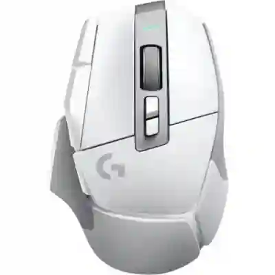 Mouse Optic Logitech G502 X Lightspeed, USB Wireless, White