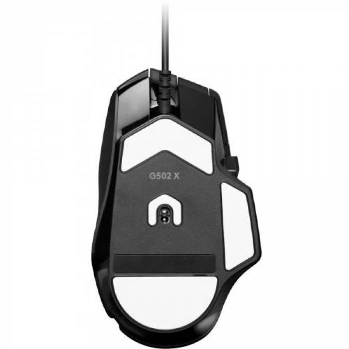 Mouse Optic Logitech G502 X, USB, Black