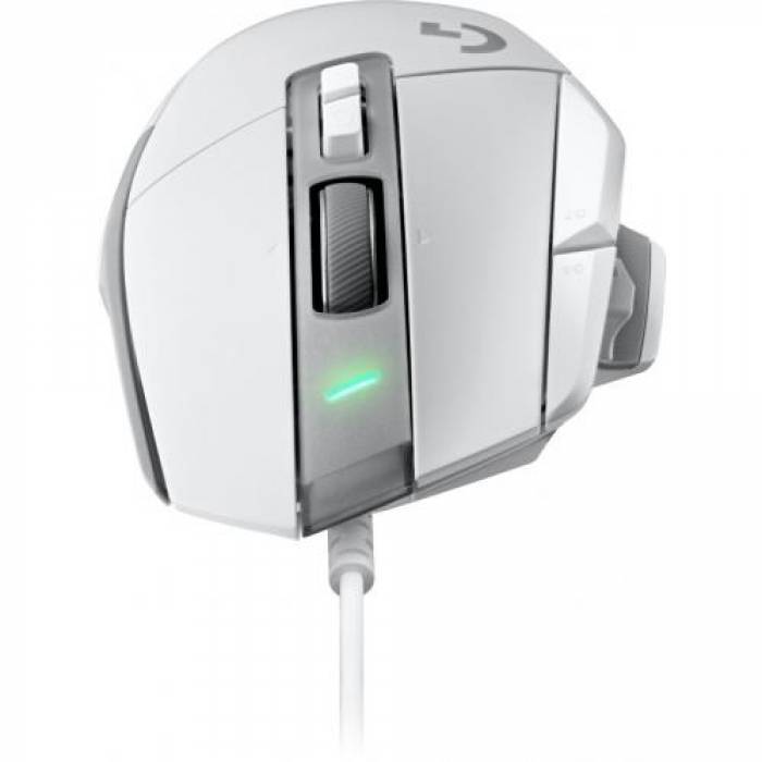 Mouse Optic Logitech G502 X, USB, White