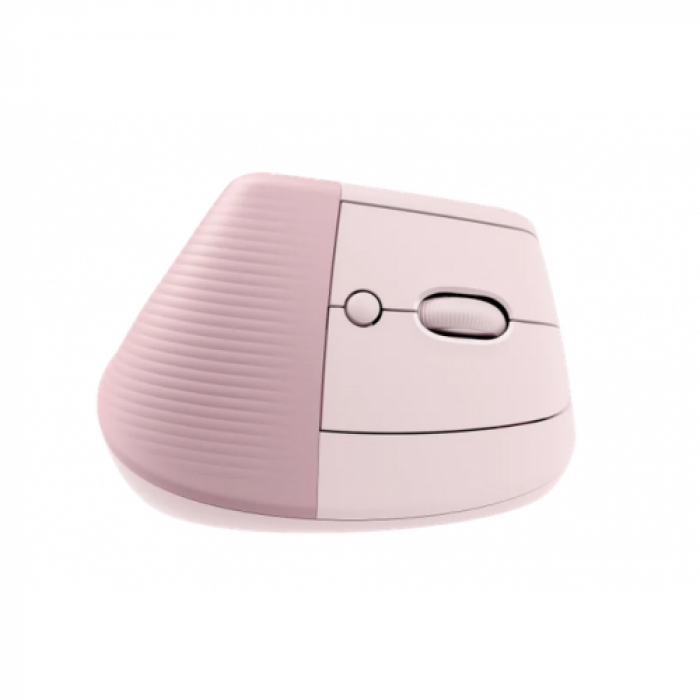 Mouse Optic Logitech Lift Vertical, USB Wireless, Rose