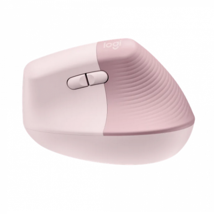 Mouse Optic Logitech Lift Vertical, USB Wireless, Rose