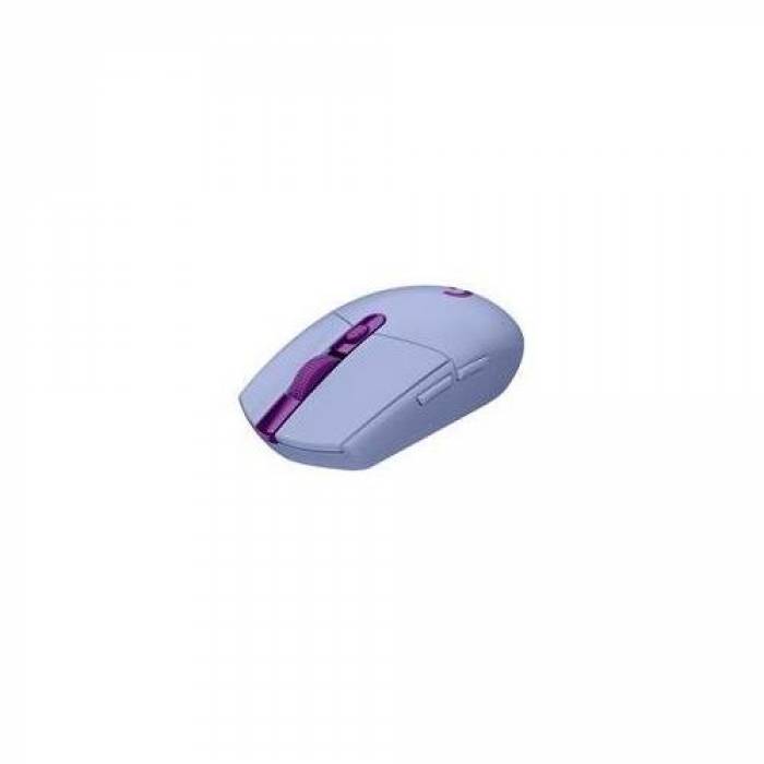 Mouse Optic Logitech Lightspeed G305, USB Wireless, Lilac