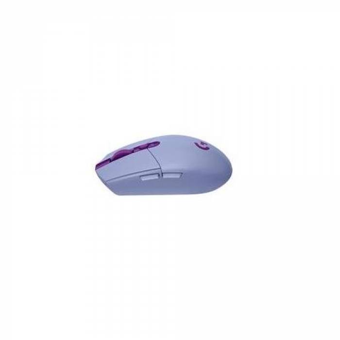 Mouse Optic Logitech Lightspeed G305, USB Wireless, Lilac