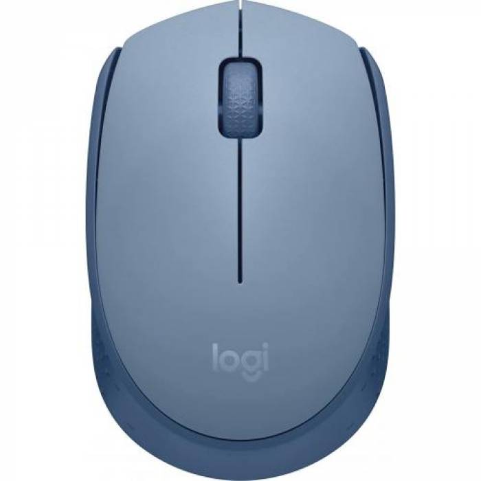 Mouse Optic Logitech M171, USB Wireless, Blue-Grey