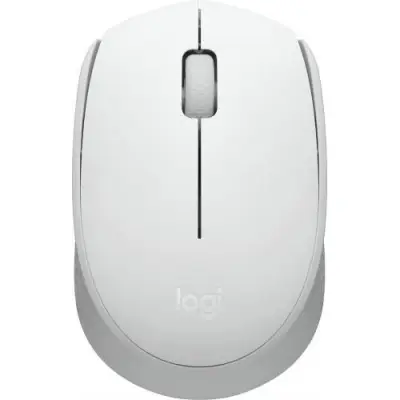 Mouse Optic Logitech M171, USB Wireless, Off White