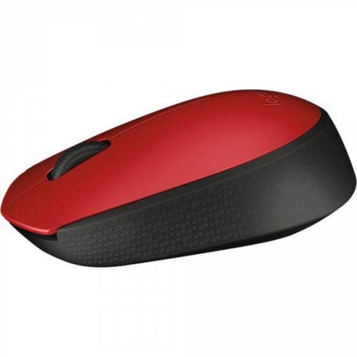 Mouse Optic Logitech M171, USB Wireless, Red