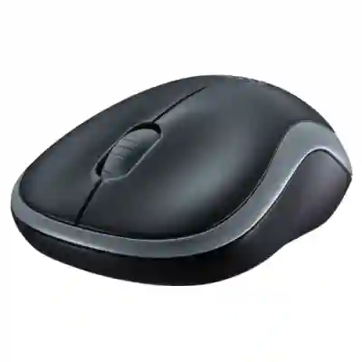 Mouse Optic Logitech M185, USB Wireless, Black-Grey