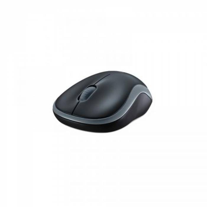 Mouse Optic Logitech M185, USB Wireless, Black