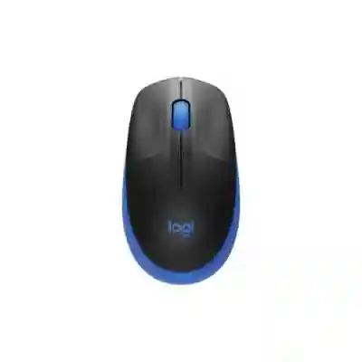 Mouse Optic Logitech M190, USB Wireless, Blue