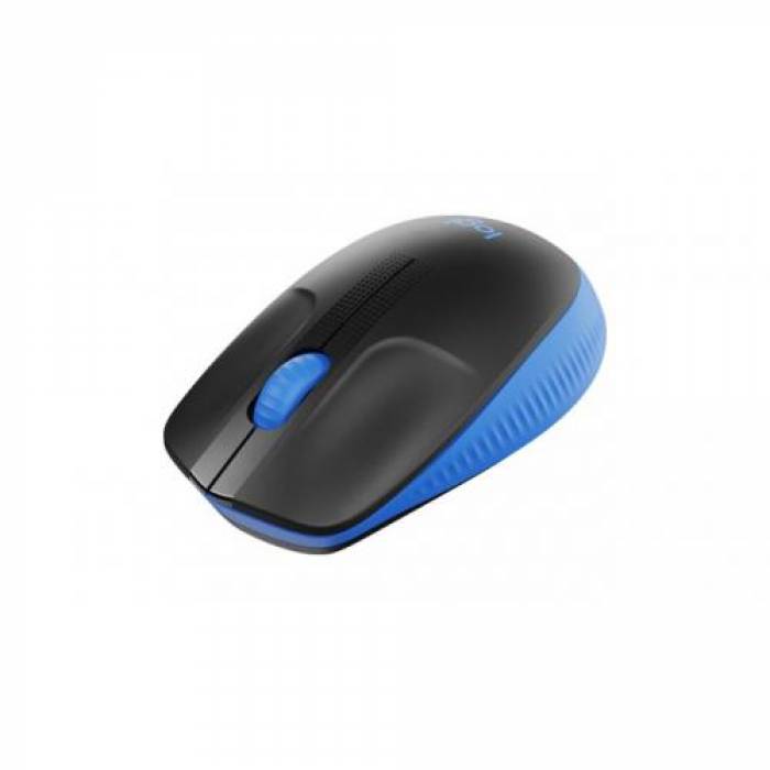 Mouse Optic Logitech M190, USB Wireless, Blue