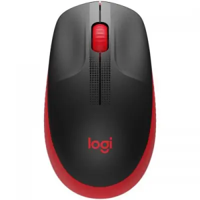 Mouse Optic Logitech M190, USB Wireless, Red