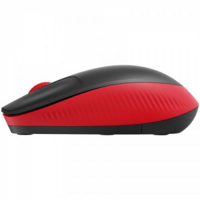 Mouse Optic Logitech M190, USB Wireless, Red